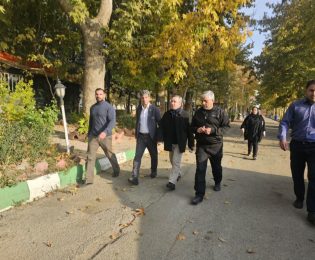 بازدید دکتر محمدرضا گروسی سرپرست سازمان فرهنگی، هنری، ورزشی و سیاحتی کوثر از مجتمع اقامتی شهید آیت الله رئیسی