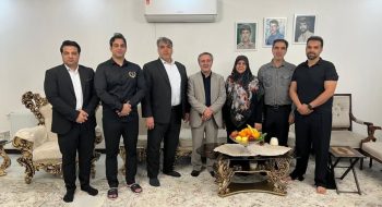 دیدار دکتر محمدرضا گروسی با خانواده شهیدان حمیدی