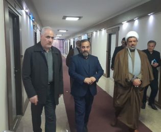 بازدید آقای علی نژاد مدیر کل اردویی بنیاد شهید و امور ایثارگران و حجت الاسلام و المسلمین هنرمند مدیر کل بنیاد شهید و امور ایثارگران قم از هتل شاهد کوثر