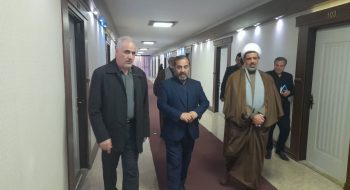 بازدید آقای علی نژاد مدیر کل اردویی بنیاد شهید و امور ایثارگران و حجت الاسلام و المسلمین هنرمند مدیر کل بنیاد شهید و امور ایثارگران قم از هتل شاهد کوثر