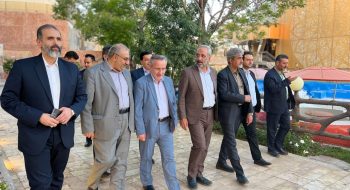مدیران کل استان اصفهان از مجتمع اقامتی و گردشگری ملک شهر اصفهان بازدید کردند