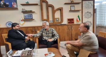 نشست صمیمی مدیرعامل سازمان فرهنگی، هنری،ورزشی و سیاحتی کوثر با مدیران انجمن جانبازان کانادین