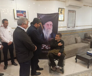 بازدید اسماعیل سجادی منش از هتل قدس مشهد